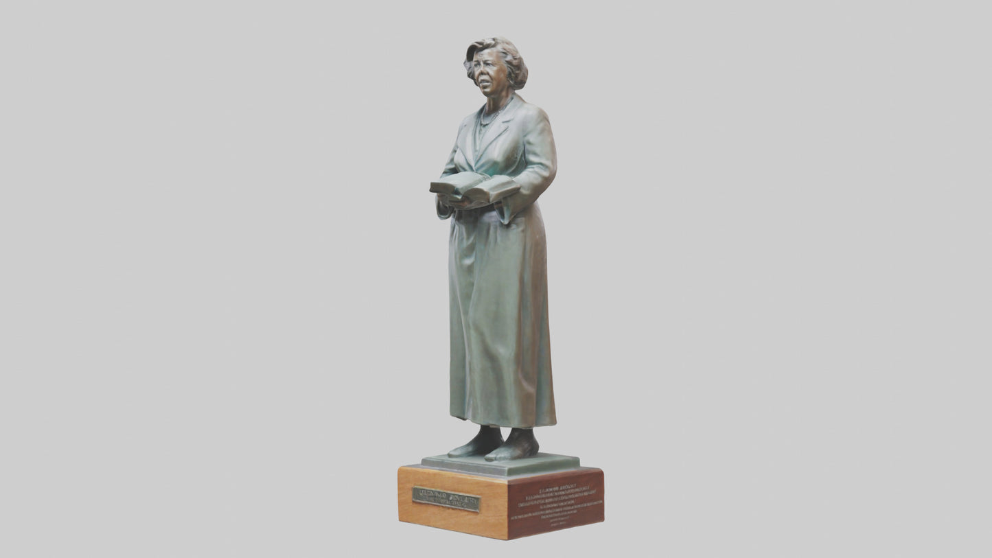 Eleanor Roosevelt statue model 3D model