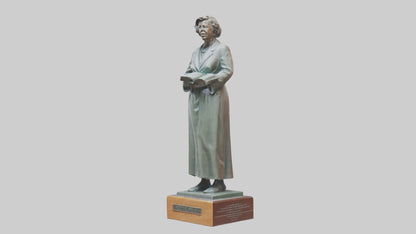 Eleanor Roosevelt statue model 3D model