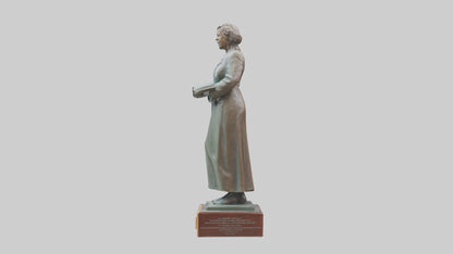 Eleanor Roosevelt statue model 3D model
