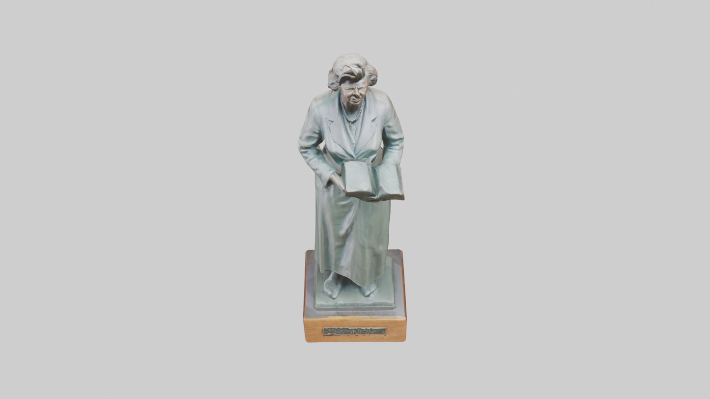 Eleanor Roosevelt statue model 3D model