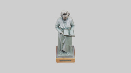 Eleanor Roosevelt statue model 3D model