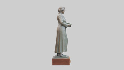 Eleanor Roosevelt statue model 3D model