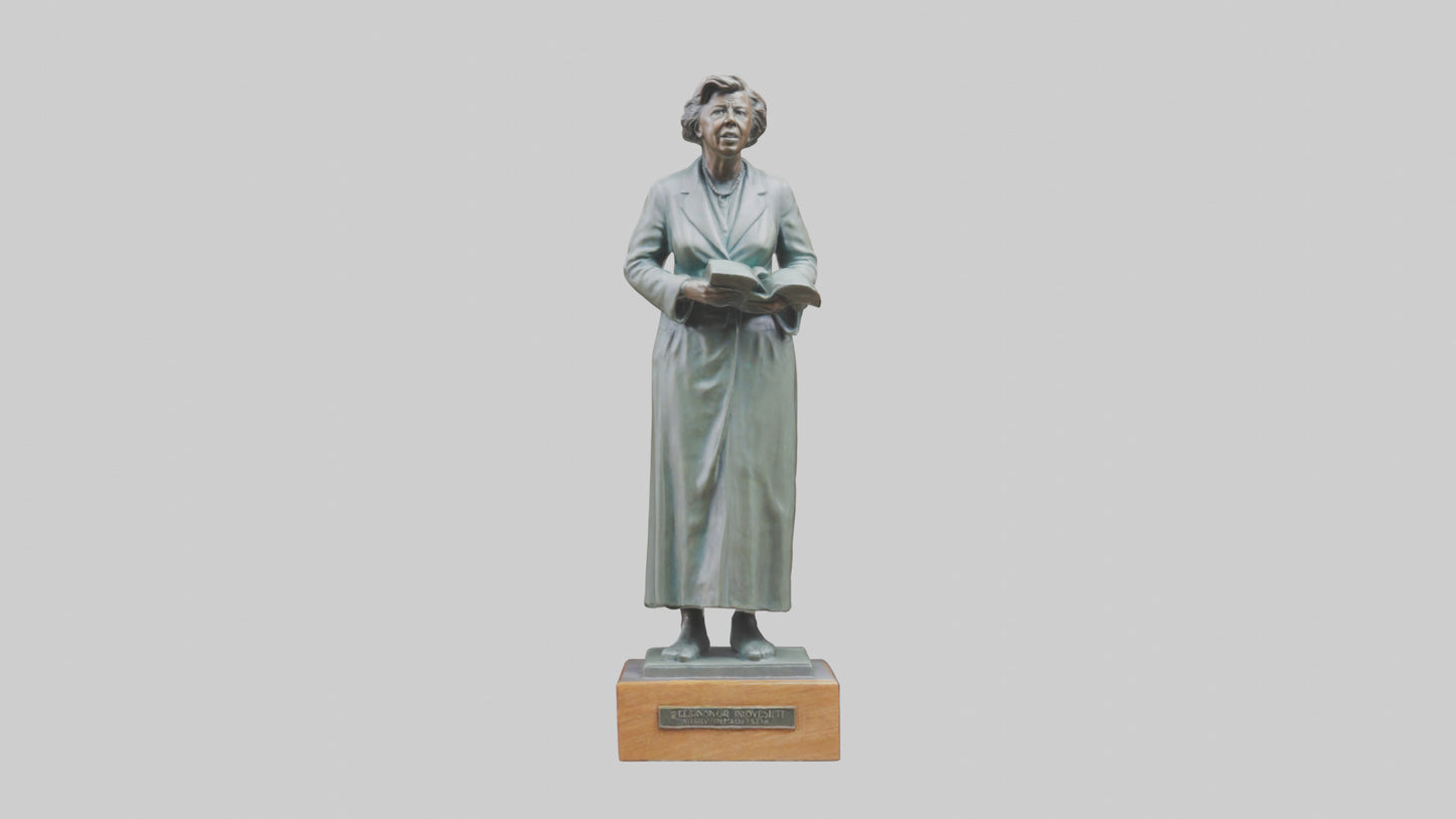 Eleanor Roosevelt statue model 3D model