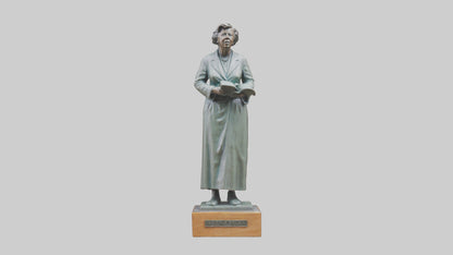 Eleanor Roosevelt statue model 3D model
