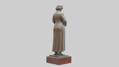Eleanor Roosevelt statue model 3D model