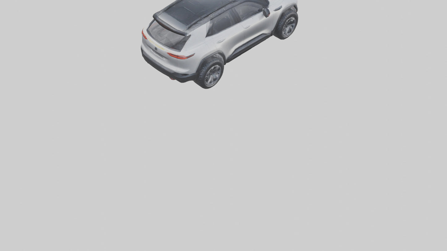 Electric Allterrain SUV model 3D model