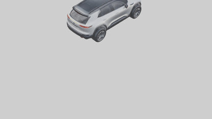 Electric Allterrain SUV model 3D model