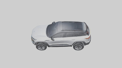 Electric Allterrain SUV model 3D model