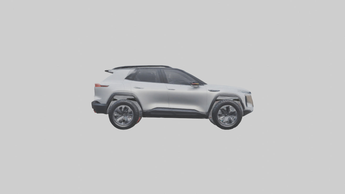 Electric Allterrain SUV model 3D model