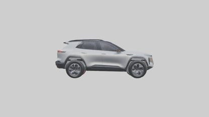 Electric Allterrain SUV model 3D model