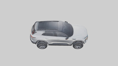 Electric Allterrain SUV model 3D model