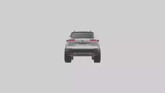 Electric Allterrain SUV model 3D model