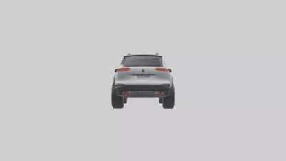 Electric Allterrain SUV model 3D model