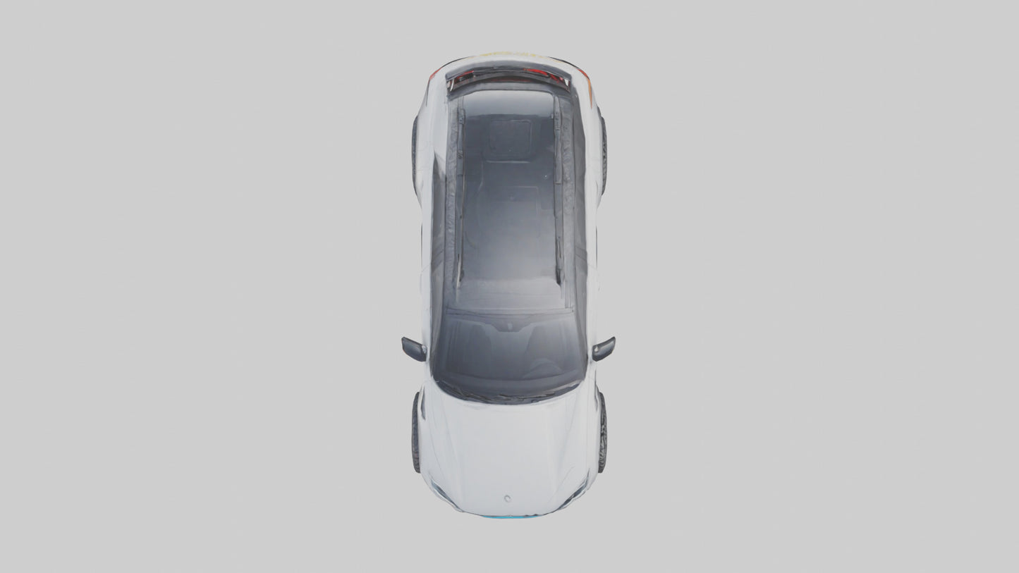 Electric Allterrain SUV model 3D model