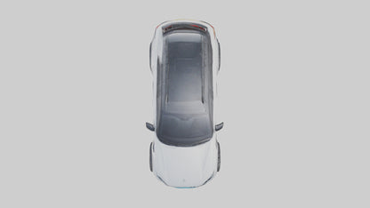 Electric Allterrain SUV model 3D model