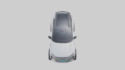 Electric Allterrain SUV model 3D model