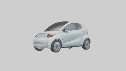 Electric City Car model 3D model