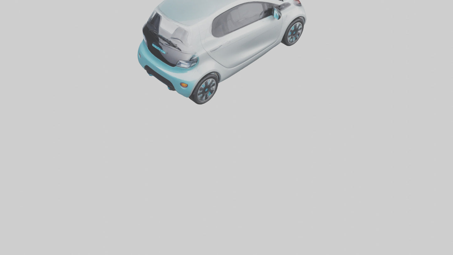 Electric City Car model 3D model