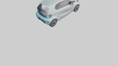 Electric City Car model 3D model