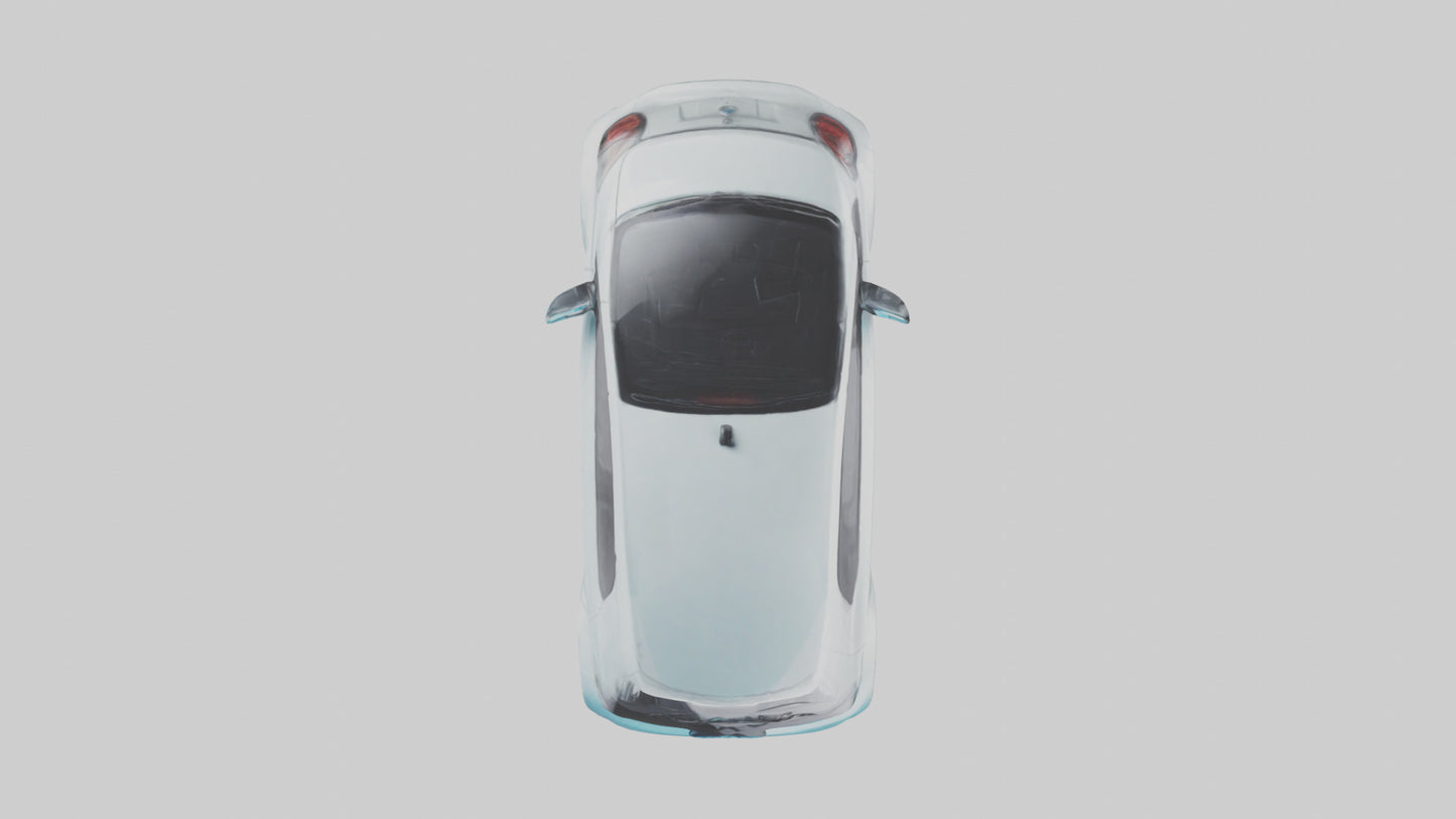 Electric City Car model 3D model