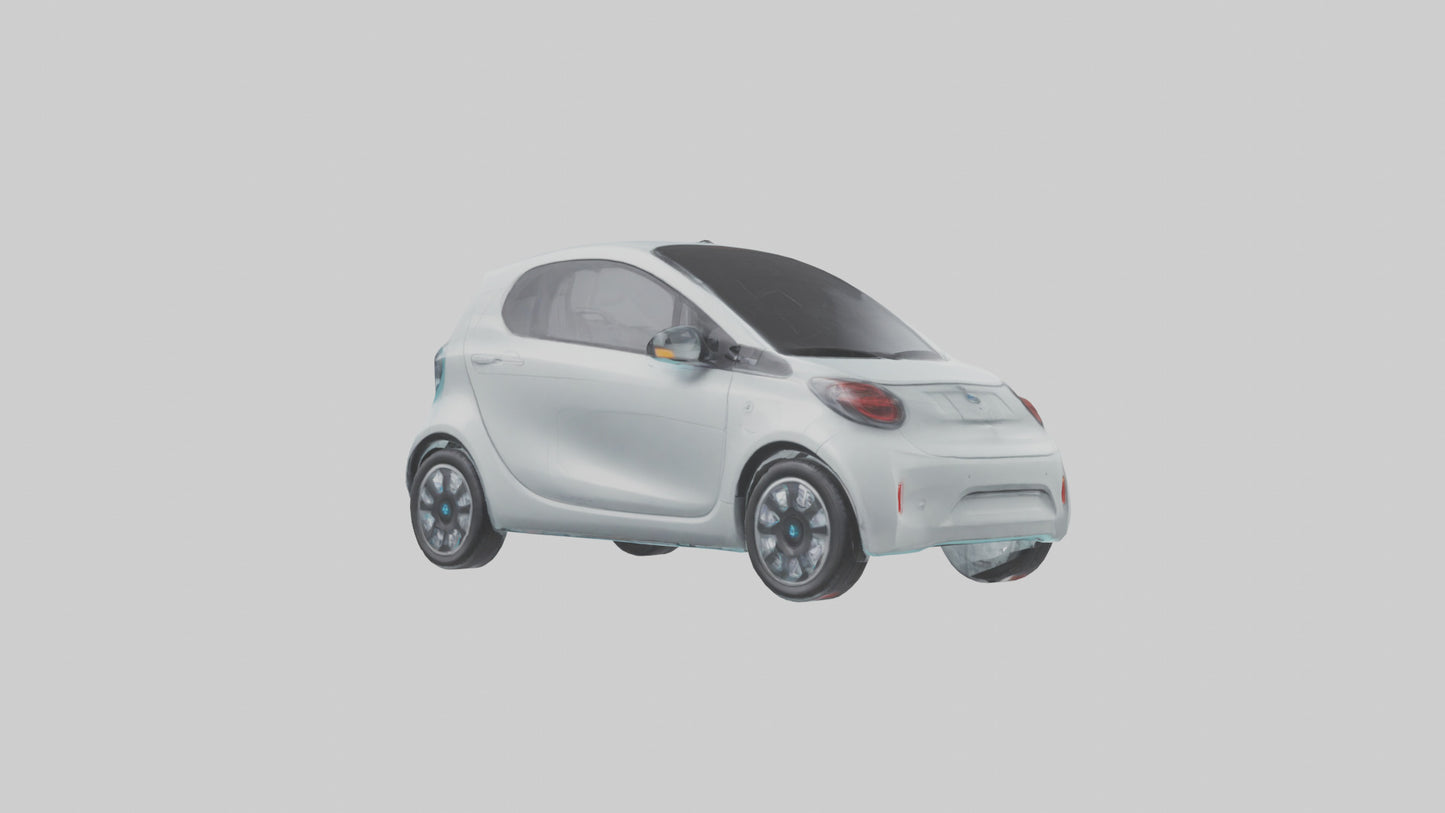 Electric City Car model 3D model