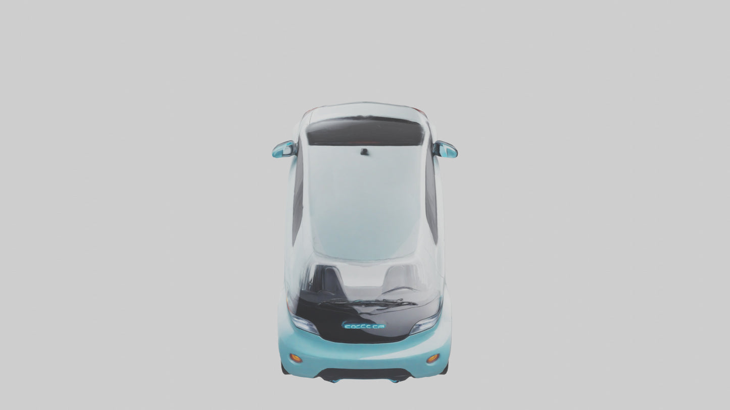 Electric City Car model 3D model