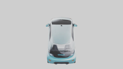 Electric City Car model 3D model