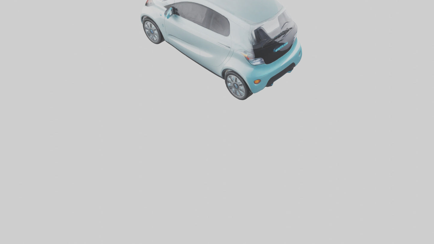 Electric City Car model 3D model
