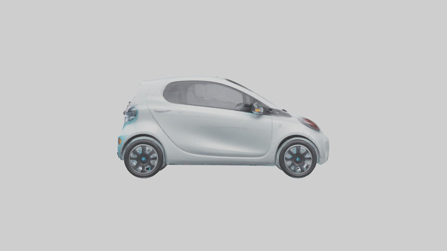 Electric City Car model 3D model