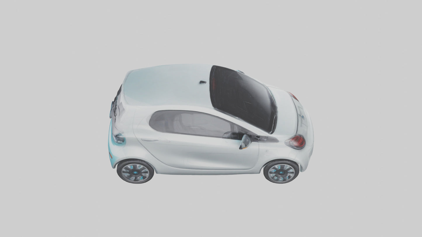 Electric City Car model 3D model
