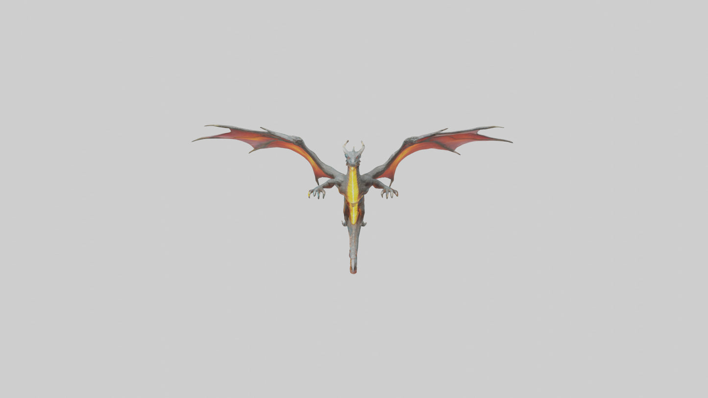 Electric Dragon model 3D model
