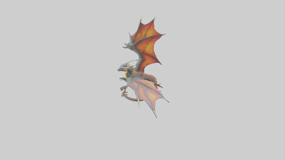 Electric Dragon model 3D model