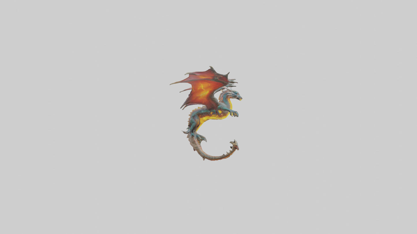 Electric Dragon model 3D model