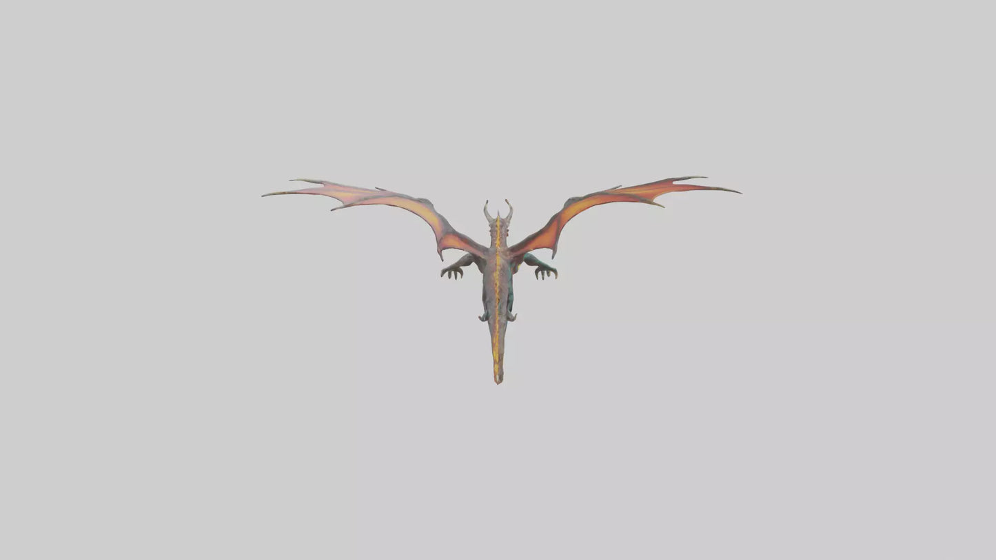 Electric Dragon model 3D model