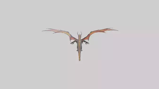 Electric Dragon model 3D model