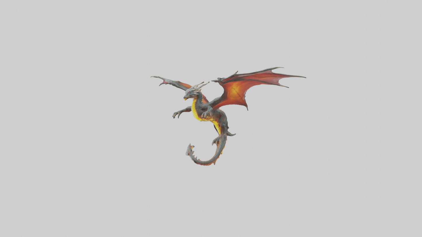 Electric Dragon model 3D model