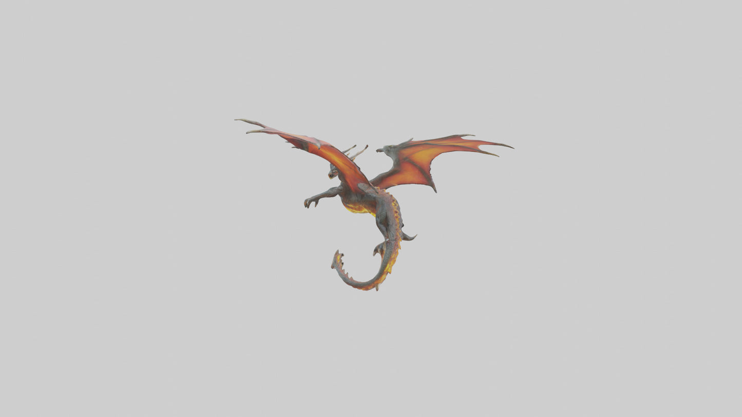 Electric Dragon model 3D model