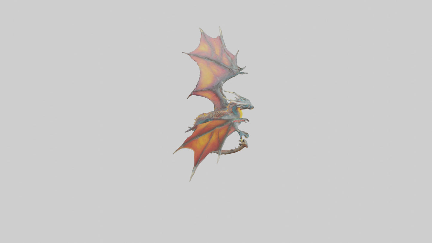 Electric Dragon model 3D model