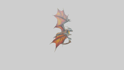 Electric Dragon model 3D model