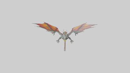 Electric Dragon model 3D model