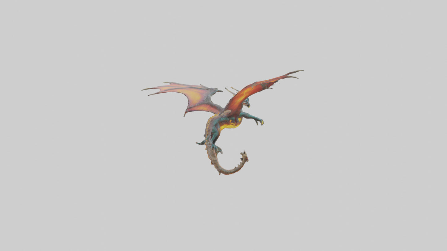 Electric Dragon model 3D model