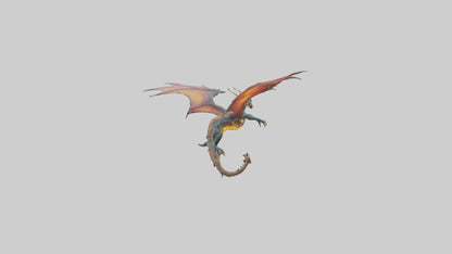 Electric Dragon model 3D model