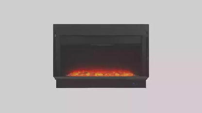 Electric fireplace model 3D model