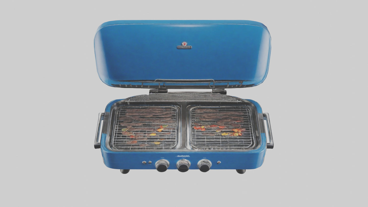 3D model Electric grill model VR / AR / low-poly