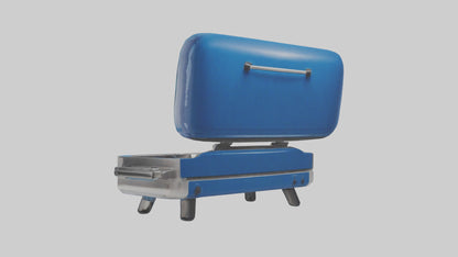 3D model Electric grill model VR / AR / low-poly