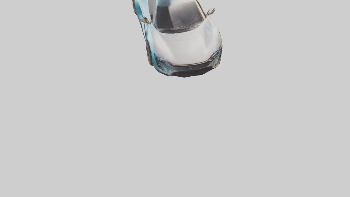 Electric Luxury Sports Car model 3D model