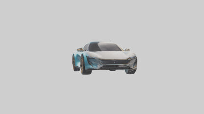 Electric Luxury Sports Car model 3D model