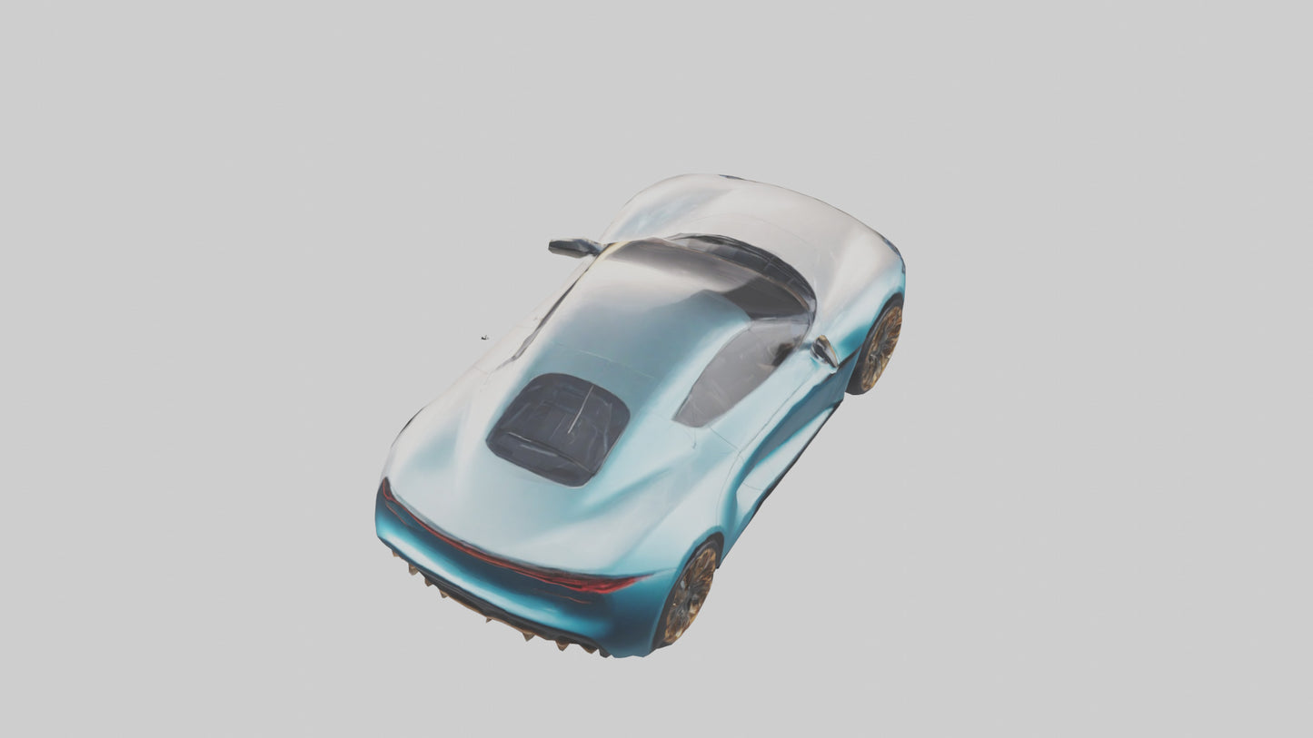 Electric Luxury Sports Car model 3D model