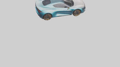 Electric Luxury Sports Car model 3D model