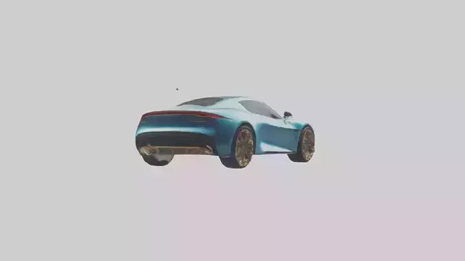 Electric Luxury Sports Car model 3D model